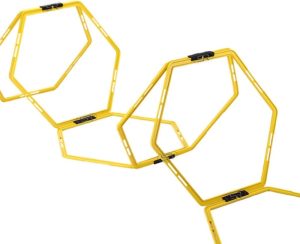 Aro Hexagonal De Agilidade Circuito Funcional 06 Unid. Grade