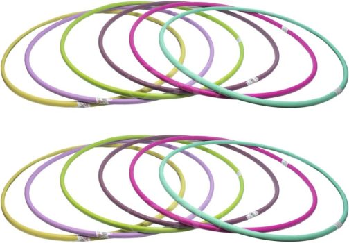 Bambolês 60cm C/ 12 Unid. (Argola/Aro Funcional Circuito)