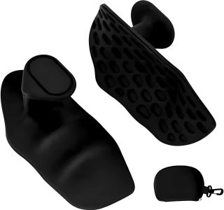 MHSHOP Luva Academia Feminina e Masculina – Grip Crossfit, Luva de Musculação com Protetor Palmar, Antiderrapante, Ideal para Treino, Academia, Crossfit e Exercícios Luvas de Borracha Com Estojo