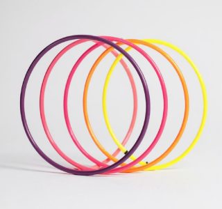 Kit 8un Bambolê Atividade Física Reforçado 55cm cor Sortida