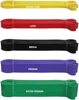 Super Band Elástico Para Exercícios Faixas Para Treinamento de Força e Resistência de Alta Intensidade e Qualidade Premium
