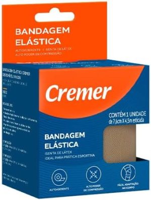 Cremer Bandagem Elástica Bege 7.6 X 4.5M