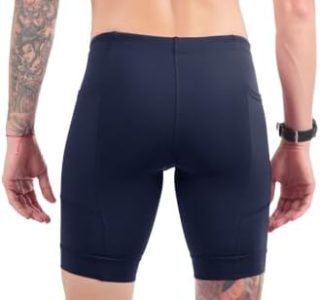 Bermuda De Compressão Masculina Com Bolso Corrida