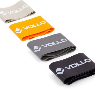 Kit 4 Faixas Elásticas Bands 3 Intensidades