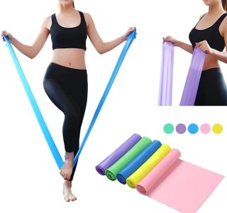 KIT com 3 Faixas Thera BandS de Resistência Fisioterapia Fortalecimento Elástico Premium