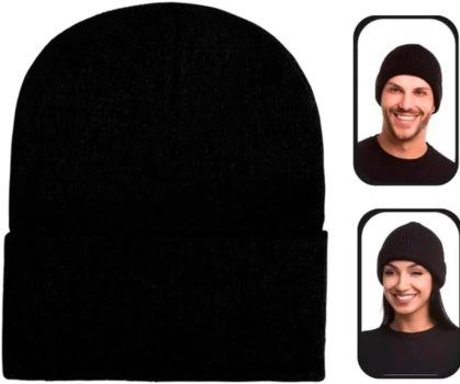 Touca De Frio Inverno Gorro Unissex Masculino e Feminino Térmico Lã Quentinho Tamanho Único Adulto – Ideal Para Dias Frios