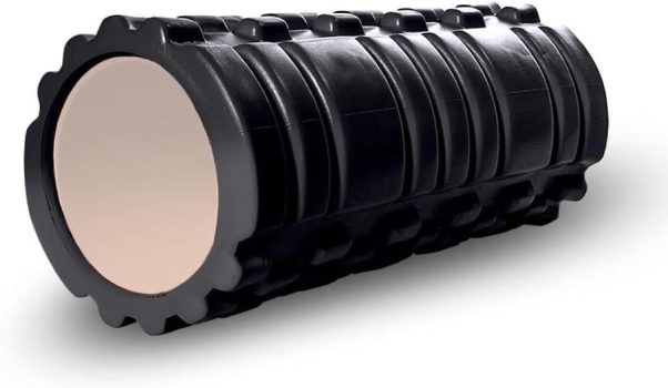 Rolo de Liberação Miofascial EVA e PP – Preto e Branco 30CM Premium