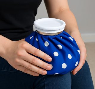 Bolsa Térmica Em Gel Bolsa Para Gelo Compressa Quente Frio Reutilizável (Azul)