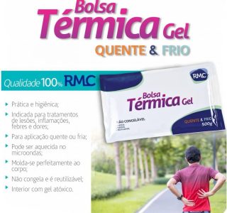 Thermall Bolsa Térmica Termogel Quente E Frio Não Congela + Cinta Ajustável + Capa Thermall Rmc