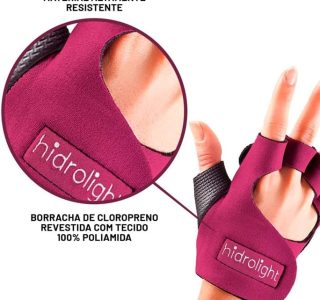 Hidrolight Luva De Neoprene Vinho – Tamanho M
