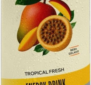 Energético Zero Caloria Manga e Maracujá 355ml – Legacy 6 UN