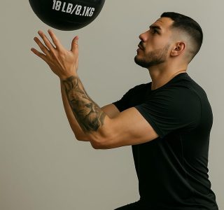 Wall Ball 10 Kg Medicine Treino Funcional Power Bull