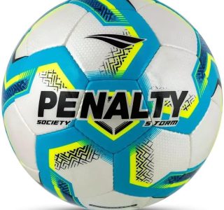 Bola Penalty Storm XXIII Society Branca e Azul