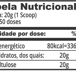 Palatinose 100% Pura 1kg – Carboidrato de Liberação Gradual | Healthy G.I. | The One Supps