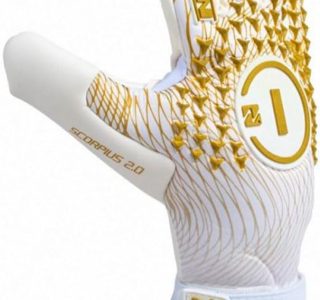 Luva Goleiro Profissional N1 Scorpius 2.0 Cor:Golden, Tamanho:8