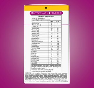 LAVITAN Super Fórmula Multivitamínico A-Z Mulher 60 comprimidos