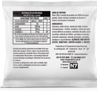 Sudract Hydramaxi Isotônico Em Pó – 400G Refil Morango Com Maracujá – Nutrition