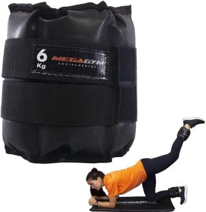 1 Unidade Peso Academia Caneleira Profissional 6kg Tornozeleira Musculação Para Treino