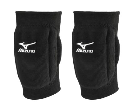 Joelheira de vôlei Mizuno Youth T10 Plus, tamanho único, Preto, Youth OSFM
