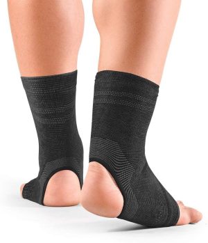 Hidrolight , Tornozeleira Elastica Unissex, Preta (Black), Un