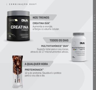 DUX Whey Protein Concentrado Refil (1.8Kg) – Sabor Baunilha