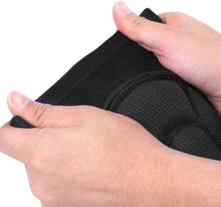 Joelheiras Com Esponja Grossa Antiderrapante, Joelheiras Protetoras, Joelheiras para Evitar Colisões, Joelheiras Femininas Masculinas, para Vôlei, Basquete, Ioga Preto