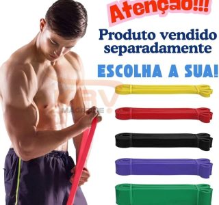 Super Band Elástico Para Exercícios Faixas Para Treinamento de Força e Resistência de Alta Intensidade e Qualidade Premium