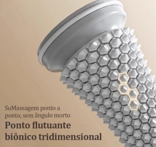 Rolo de Massagem e Massageador de Pés com Bola de Yoga – Manual Portátil para Alívio da Fáscia Plantar e Relaxamento Muscular (Cores Aleatórias)
