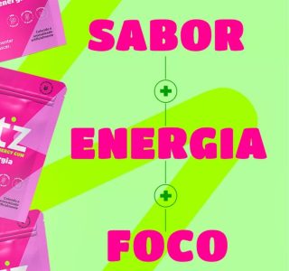 Chiclete Energético Letz Gum Cafeína Taurina – 4 unidades