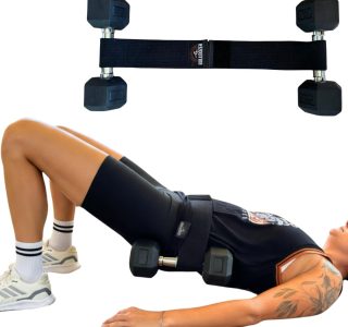 Cinto Faixa Treino Elevação Pélvica Glúteos e Pernas Peso Ajustável