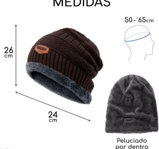Gorro Frio Extremo Lã Forrado Pelinho Touca Estilosa Feminina Masculino Cores Viagem
