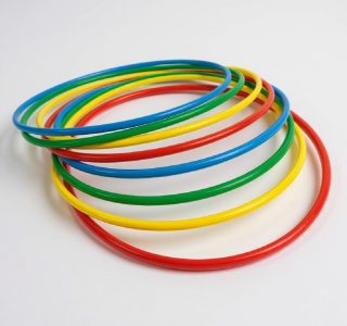 Kit 8un Bambolê Atividade Física Reforçado 55cm cor Sortida