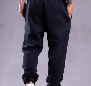 Calça Moletom Flanelado Jogger Skinny Slim Fit Musculação Inverno Academia Fitness Com Bolso Unissex