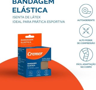 Cremer Bandagem Elástica Bege 7.6 X 4.5M