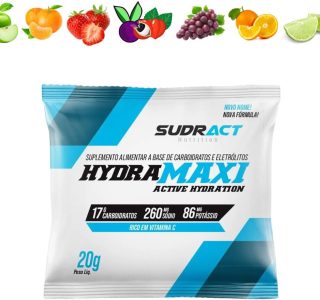 Isotônico Hydramaxi Display 25 Sachês Sudract Pedal Endurance Sabor: Mix Sabores