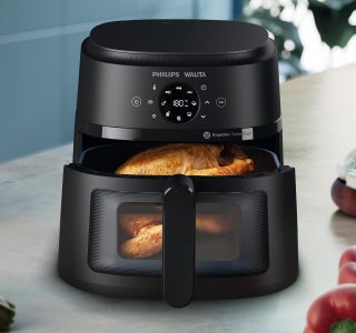 Fritadeira Airfryer Digital Série 2000 XL, Philips Walita, 6,2 litros, Tecnologia RapidAir, Preta, 2 anos de garantia, 220v, 1700W – NA230/09