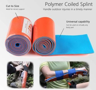 Kit de primeiros socorros de sobrevivência IFAK EMT Molle com kit de torniquete, kits de emergência ao ar livre bolsa de trauma para acampamento, barco, caça, caminhadas, casa, carro e aventuras