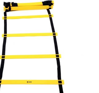 Escada De Agilidade 4m Funcional 8 Degraus De Pvc Rigidos