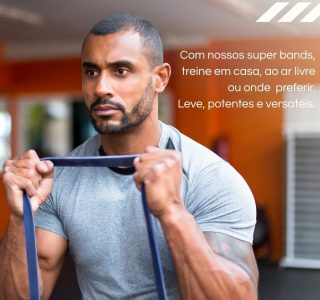 Super Band 3.2 Forte Faixa Elástico Treinamento Extensor