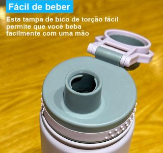 Garrafa Térmica De 304 Aço Inox De Água Manter A Vácuo 750ml (Roxo)