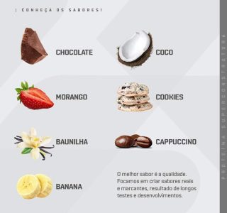 DUX Whey Protein Concentrado Refil (1.8Kg) – Sabor Baunilha