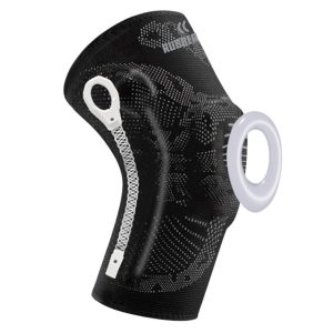 Joelheira de Compressão Profissional Snake para proteção e recuperação do joelho Premium Rubber Fit (M)