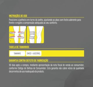 Kestal Joelheira Sub Patelar Preto, Único