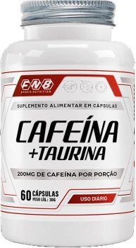 CAFEINA + TAURINA 500MG 60CPS FLORA NATIVA