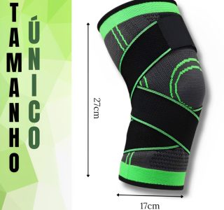 Joelheira De Compressão Ortopédica Para Articulação Alivia Dores Prevenção e Recuperação Esportiva Corrida Futebol Basquete Crossfit Academia Musculação Volêi Futsal Premium