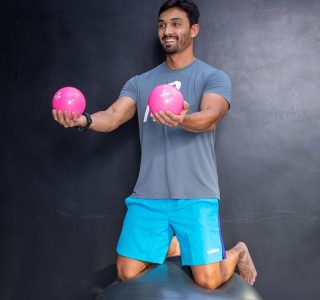 Acte, Par de Bolas Tonificadoras de 1Kg – Rosa