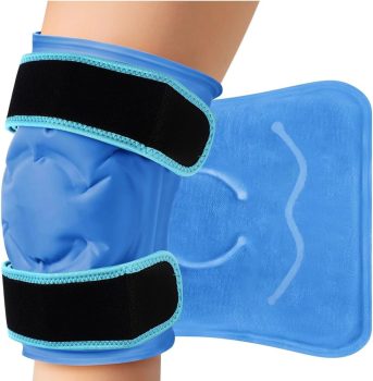 Bolsa Térmica Gel Full Joelho, Bolsa Termica Gel, Bolsa de Gelo para Joelho, Bolsas de Gelo para Os Joelhos, Joelheiras Com Bandagens Refrescantes, Equipamentos de Proteção Esportiva