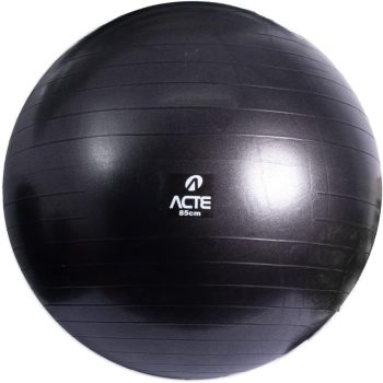 Acte, Gym Ball Adulto Unissex 85 cm – Preto