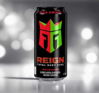 Kit 6und Energético Alta Perf. Reign Melon & Lemon Hdz 473ml