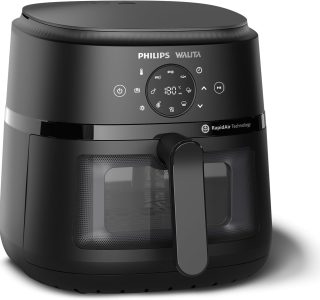Fritadeira Airfryer Digital Série 2000 XL, Philips Walita, 6,2 litros, Tecnologia RapidAir, Preta, 2 anos de garantia, 220v, 1700W – NA230/09